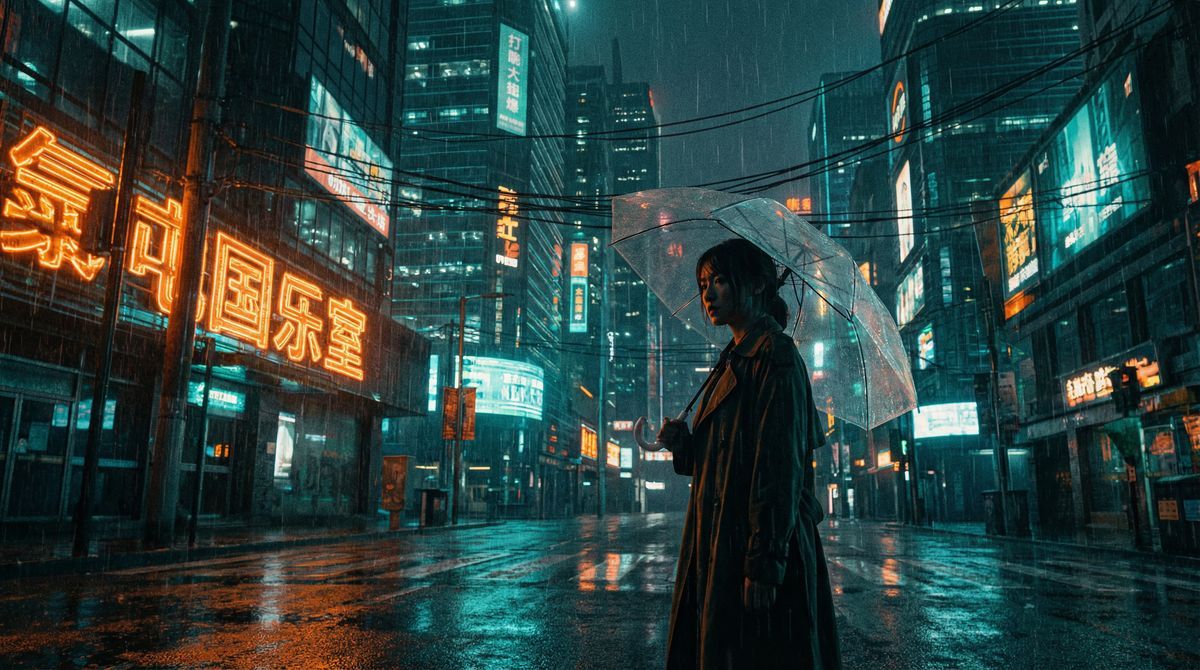 色虎都市夜景短视频